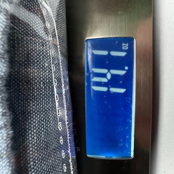 Athleta Pants Womens 8T Blue Linen Retreat Wide Leg Resort Beach Coastal Preppy - Picture 13 of 14